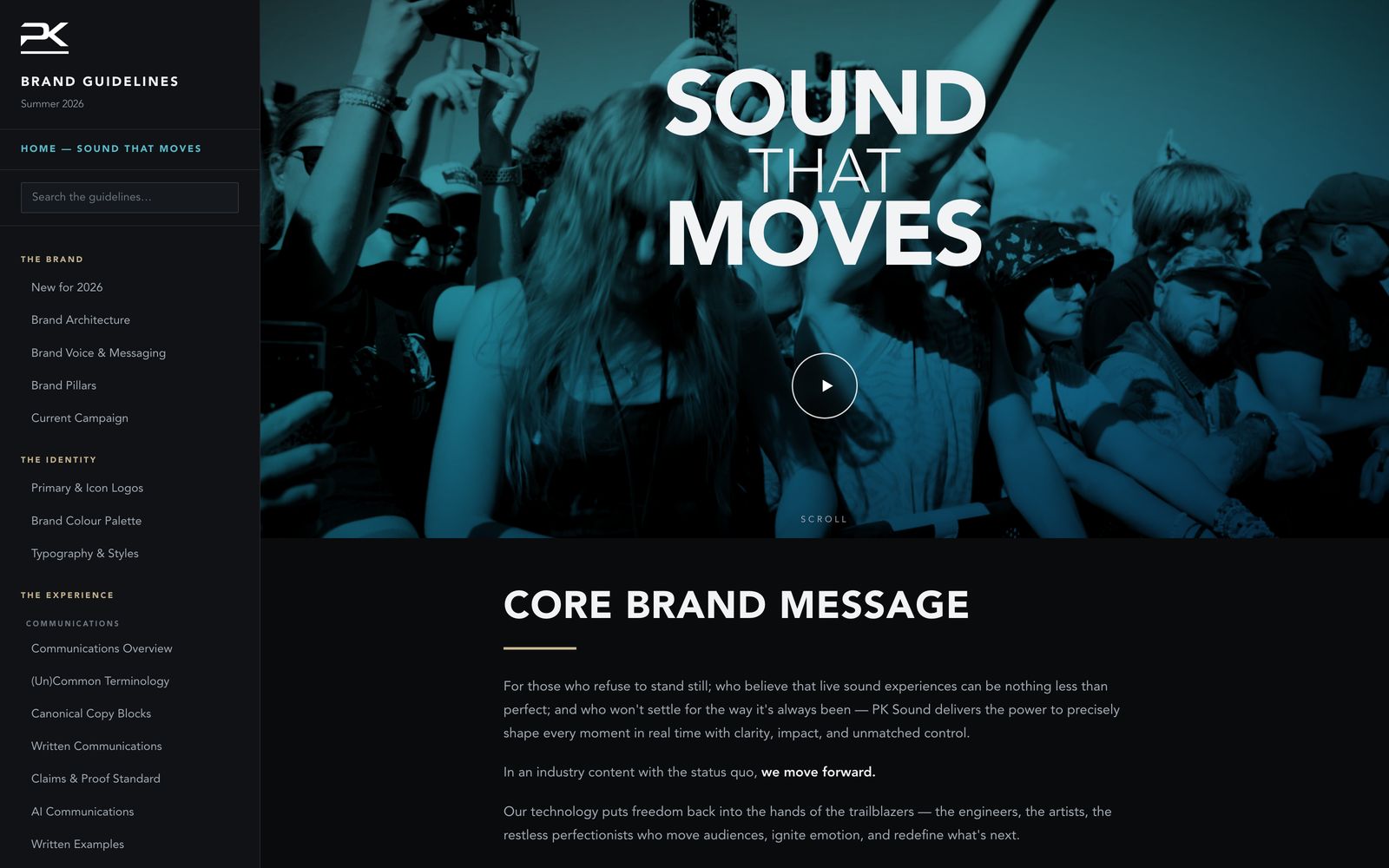 Brand Guidelines — screenshot